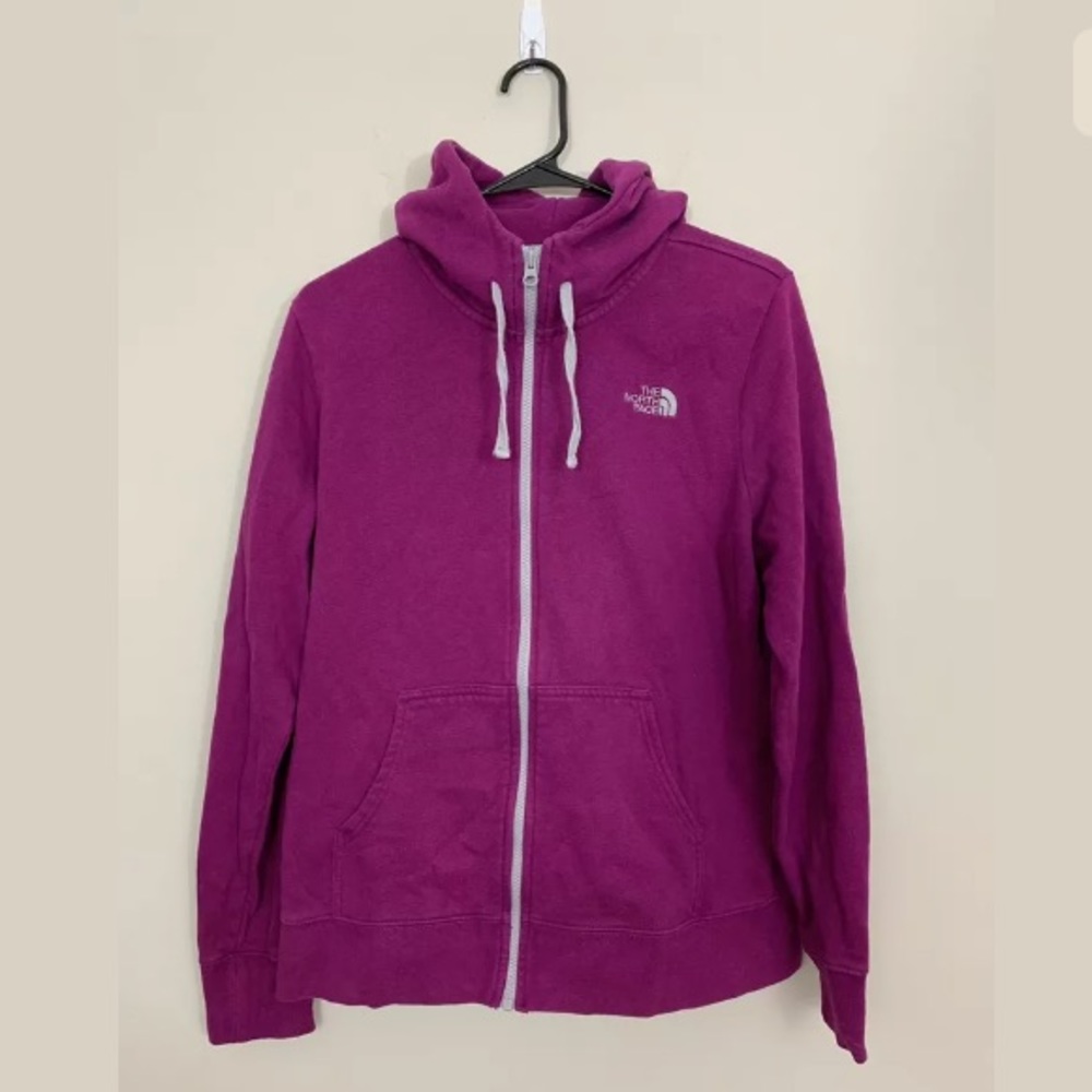 The North Face Purple Fuchsia Hoodie Sz Large